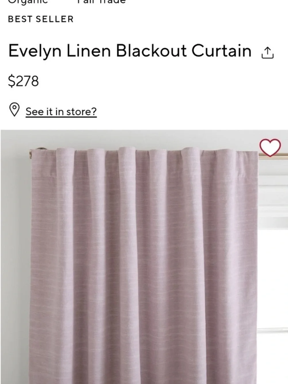Pottery Barn Kids Evelyn Black Out Drapes